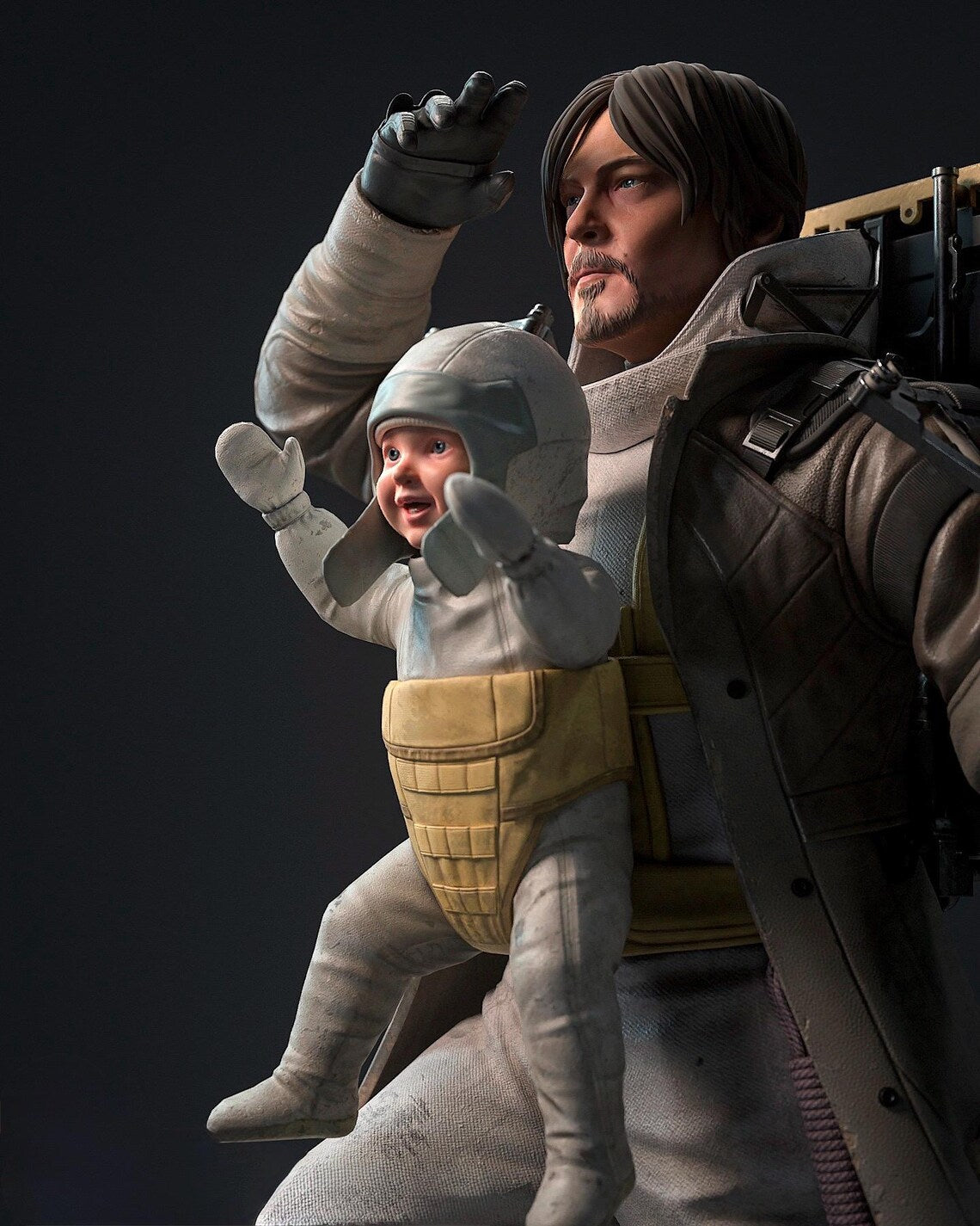 Estátua Colecionador - Sam Porter Bridges c/ Lou