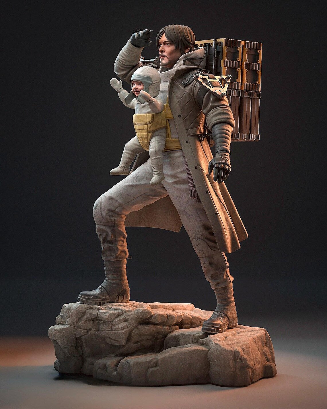 Estátua Colecionador - Sam Porter Bridges c/ Lou