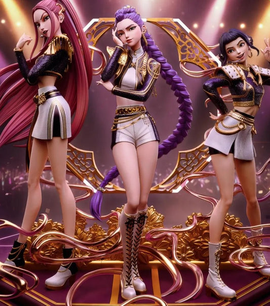 Estátua Colecionador - KPop Demon Hunters v3