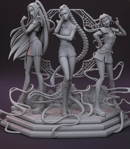 Estátua Colecionador - KPop Demon Hunters v3