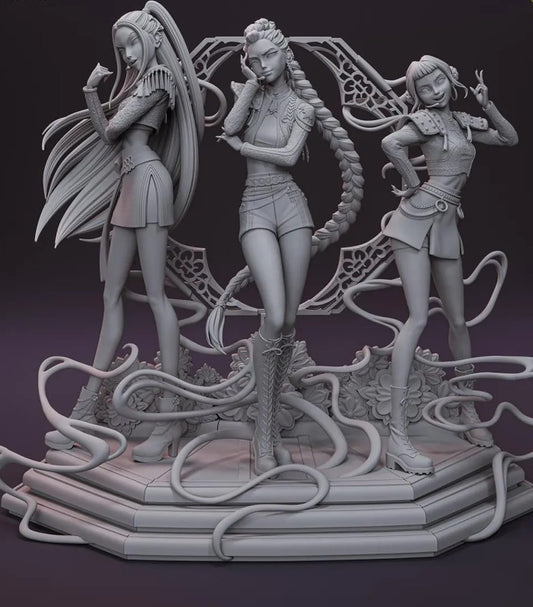 Estátua Colecionador - KPop Demon Hunters v3