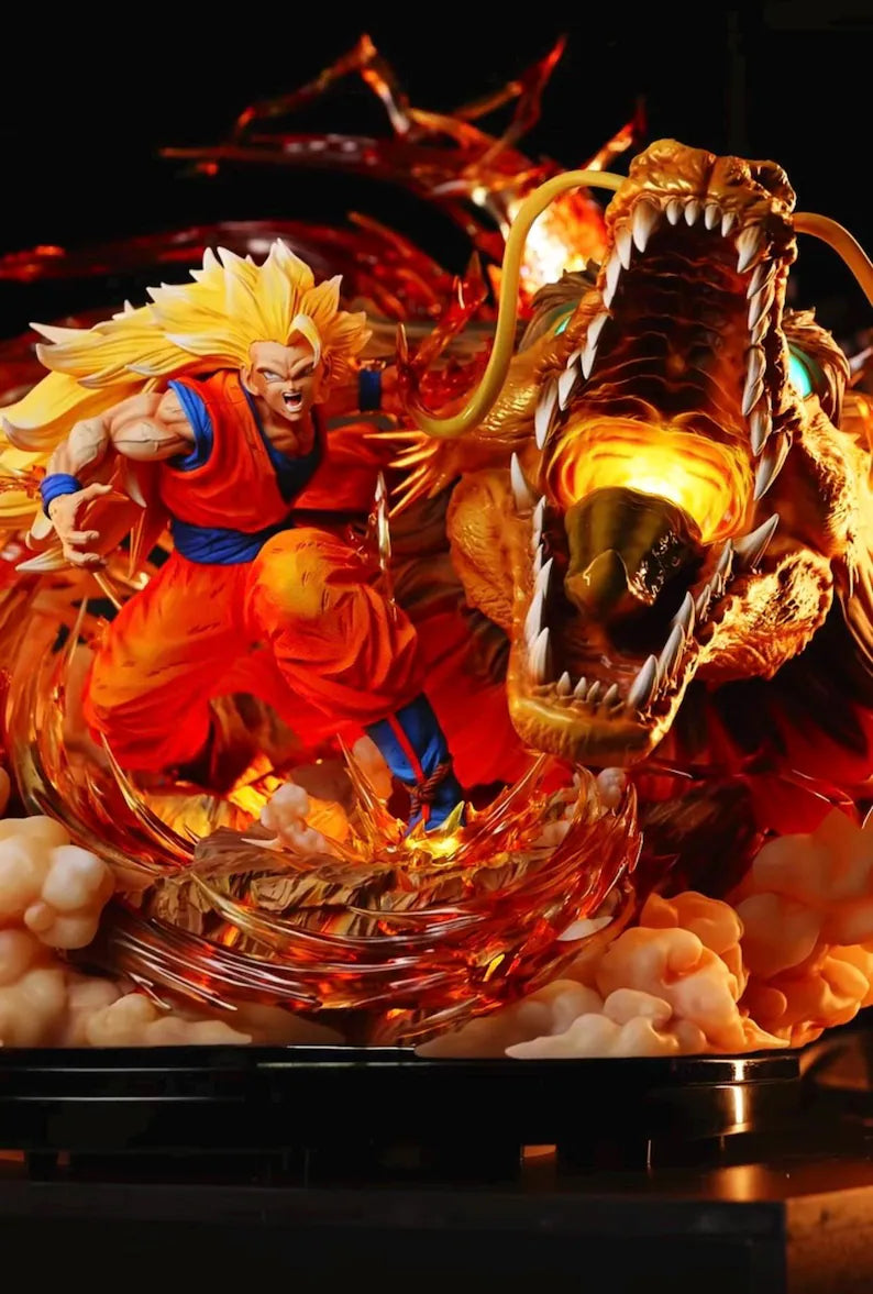 Estátua Colecionador - Goku Dragon Fist - Dragon Ball