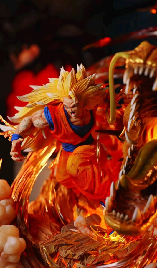 Estátua Colecionador - Goku Dragon Fist - Dragon Ball