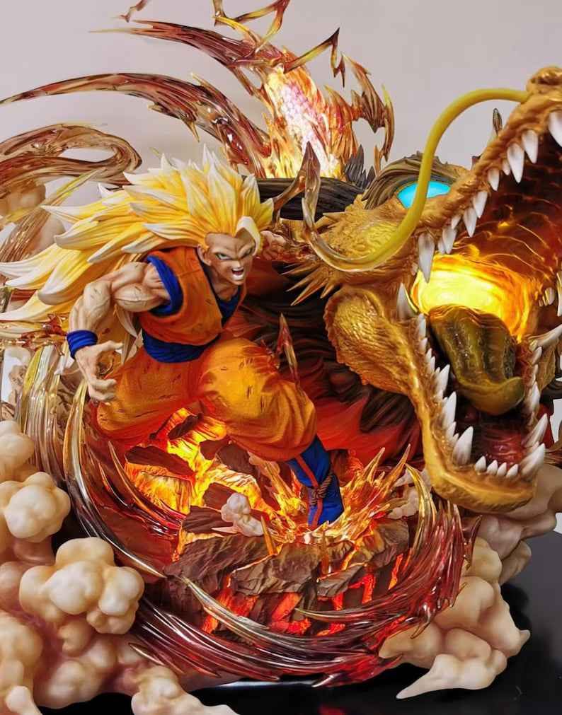 Estátua Colecionador - Goku Dragon Fist - Dragon Ball