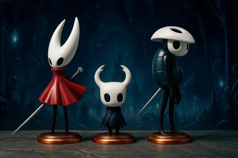 Estátua Colecionador - Conjunto Hollow Knight