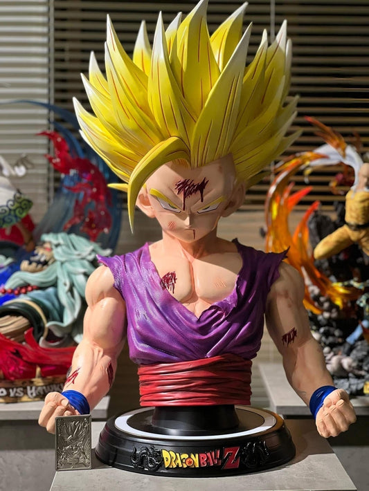 Busto 1:1 Dragon Ball - Gohan SS2 PVC