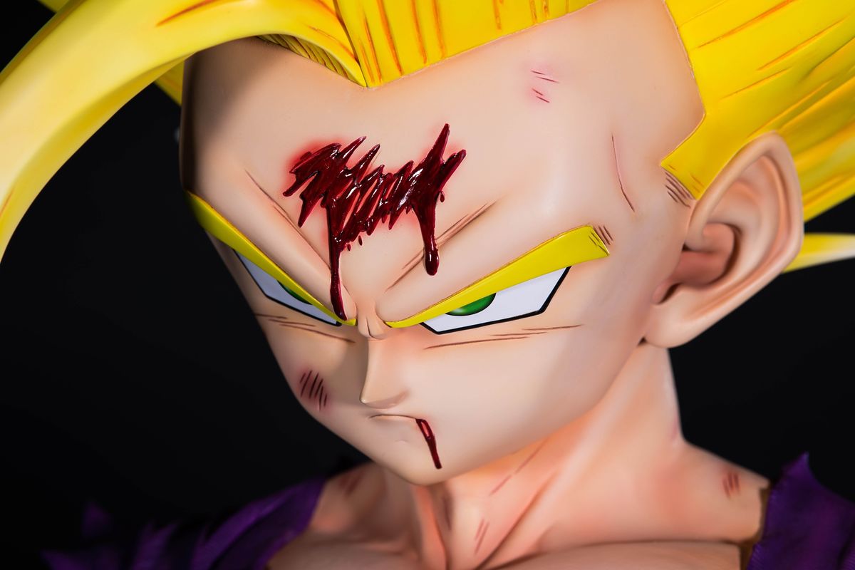 Busto 1:1 Dragon Ball - Gohan SS2 PVC