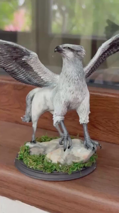 Estátua Colecionador - Hipogrifo Buckbeak - Harry Potter