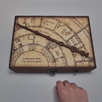 Personalized Magic Box - Harry Potter Footprint Map