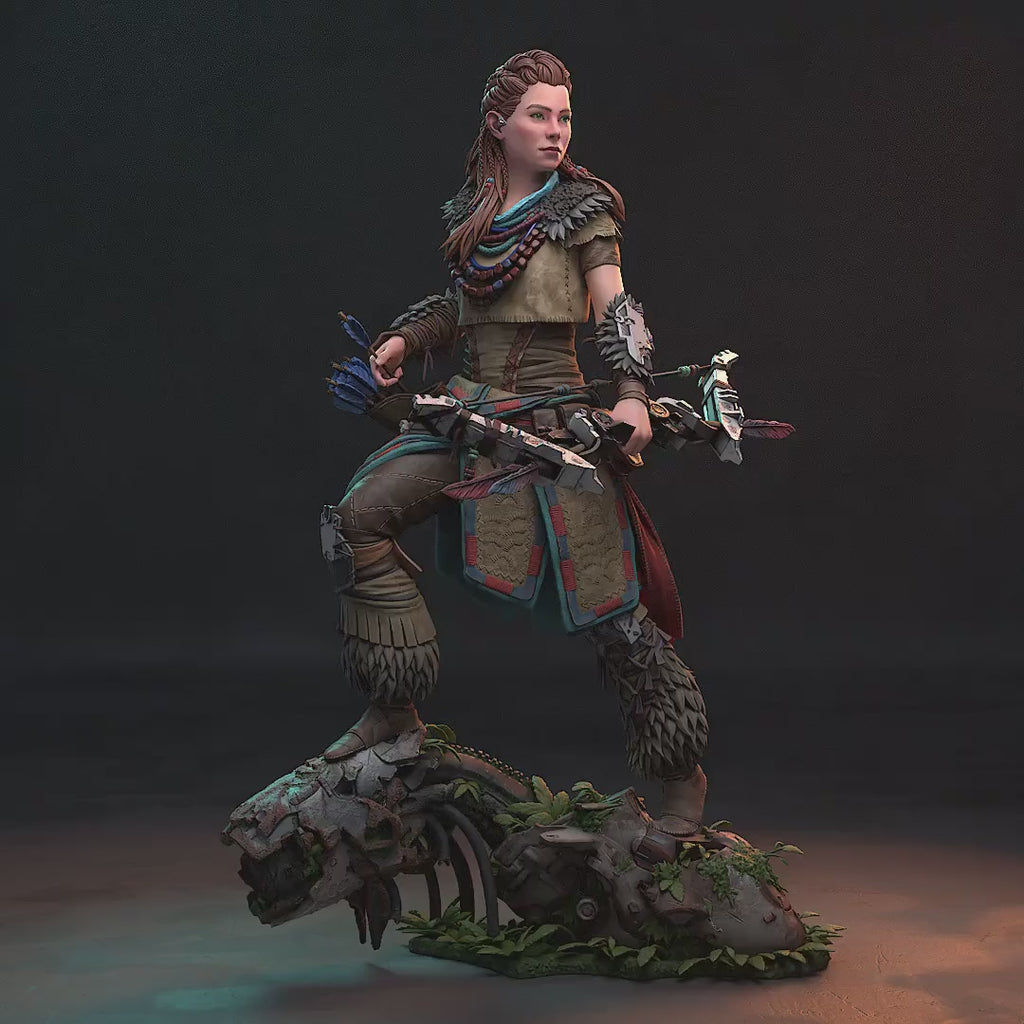 Estátua Colecionador - Aloy Horizon Zero Dawn