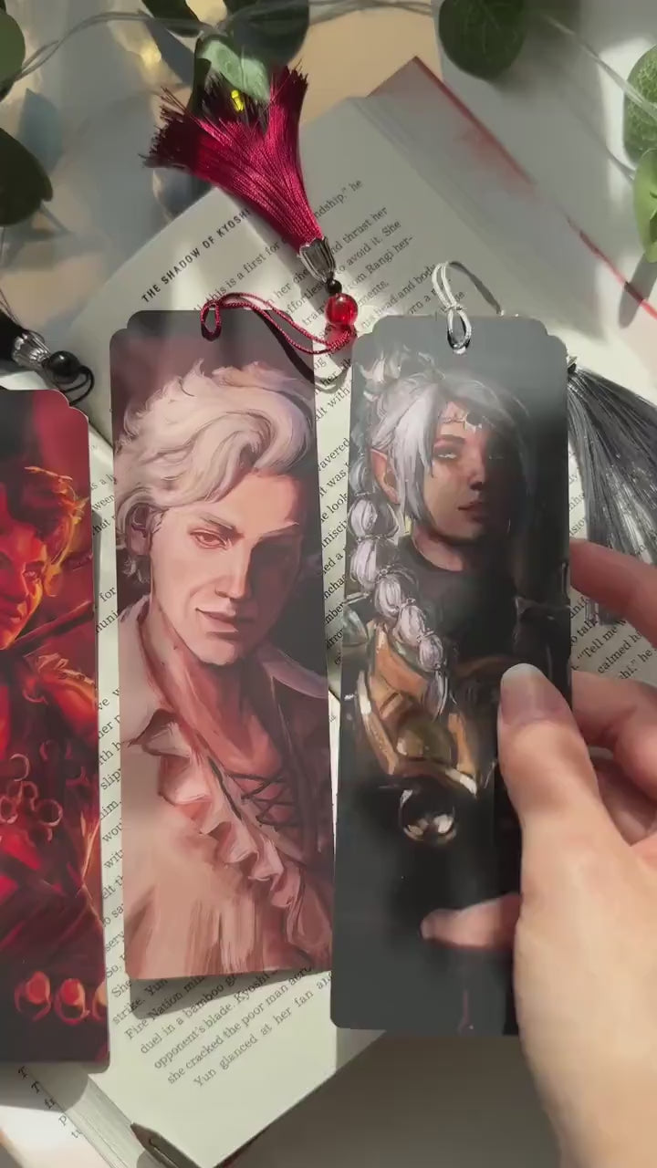 Marcadores de Livros - Baldur's Gate 3