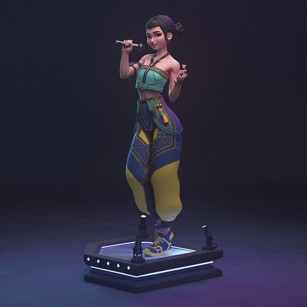 Estátua Colecionador - Zoey v5 KPop