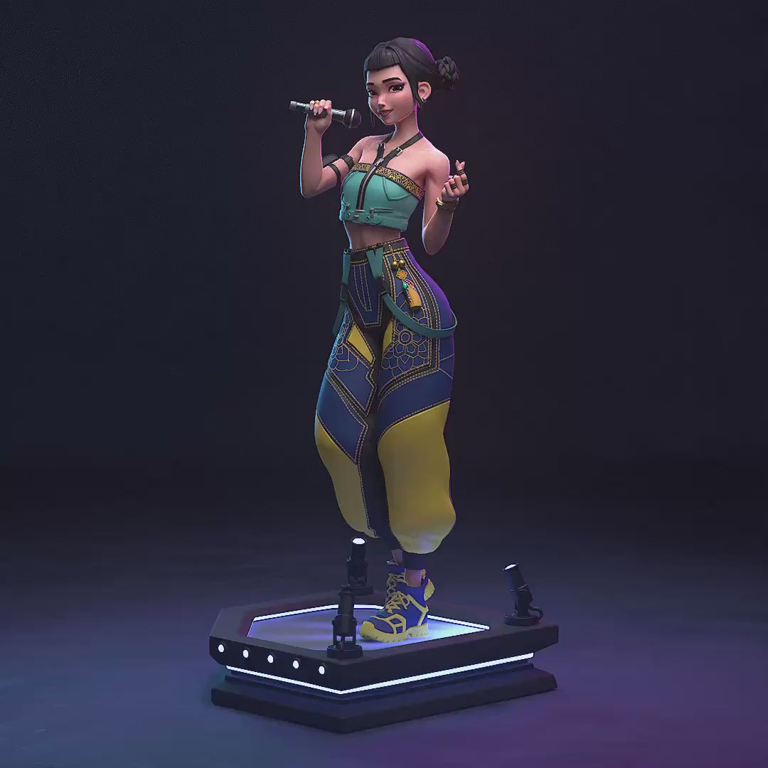 Estátua Colecionador - Zoey v5 KPop